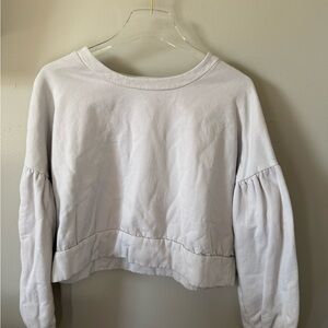Abound White Long Sleeve Sweatshirt